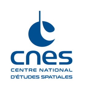 logo CNES carré bleu