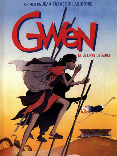 Affiche du film Gwen et le livre de sable de Jean-François Laguionie